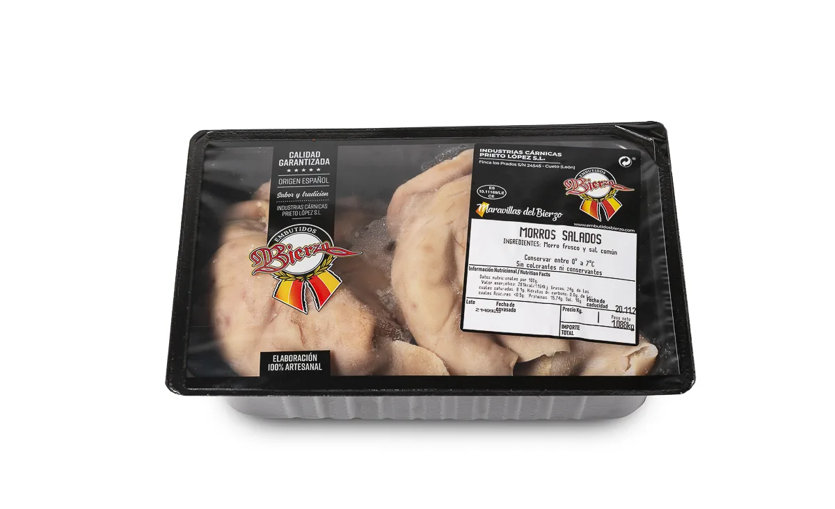 Morros salados bandeja (500 g)